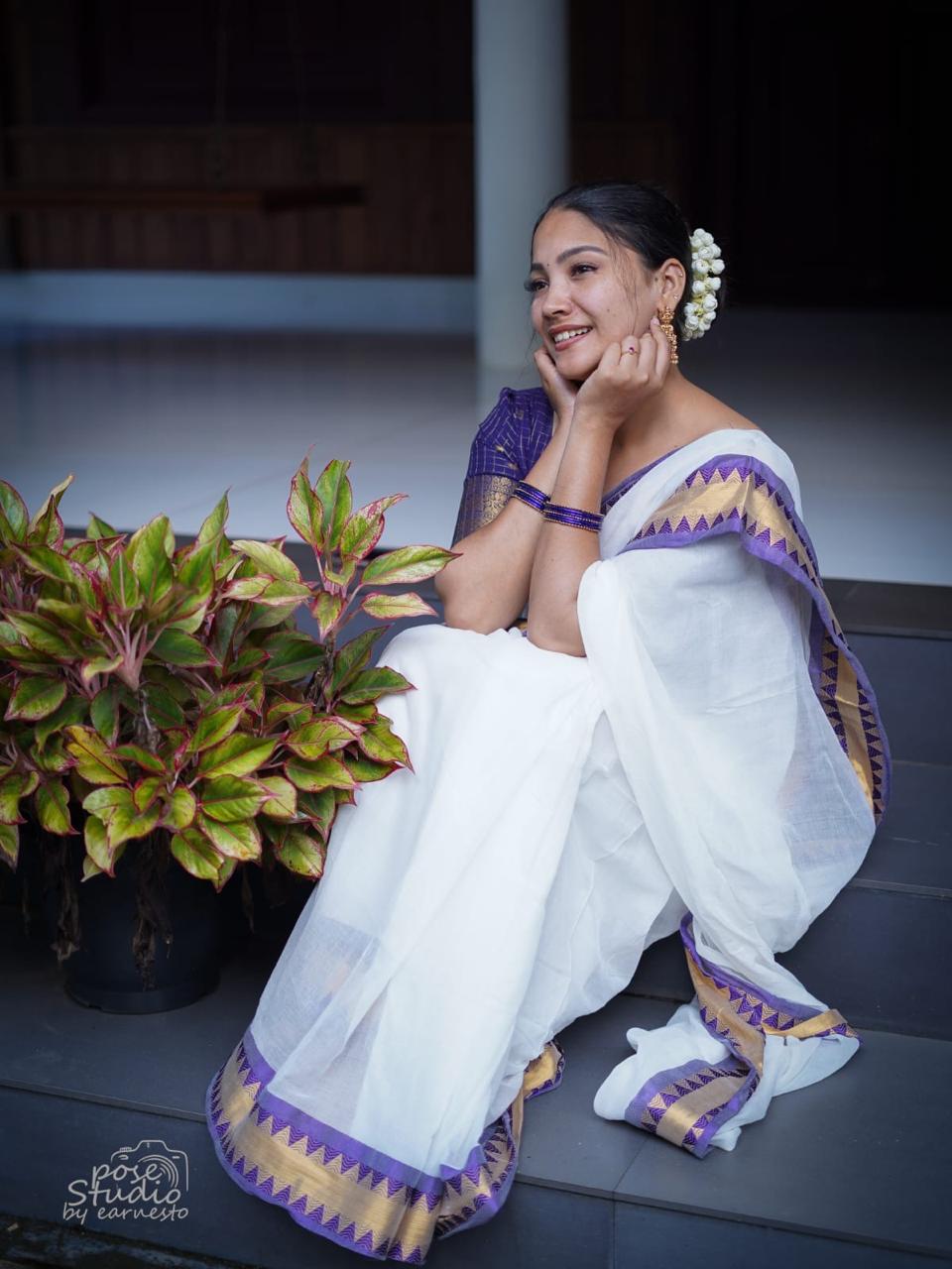 Mul Cotton Saree