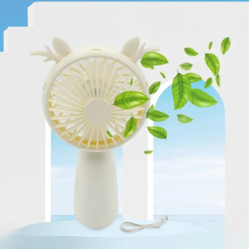 Mini USB Handheld Fan, Portable Rechargeable Mini Fan for Home, Office, Travel and Outdoor Use (1 Pc)