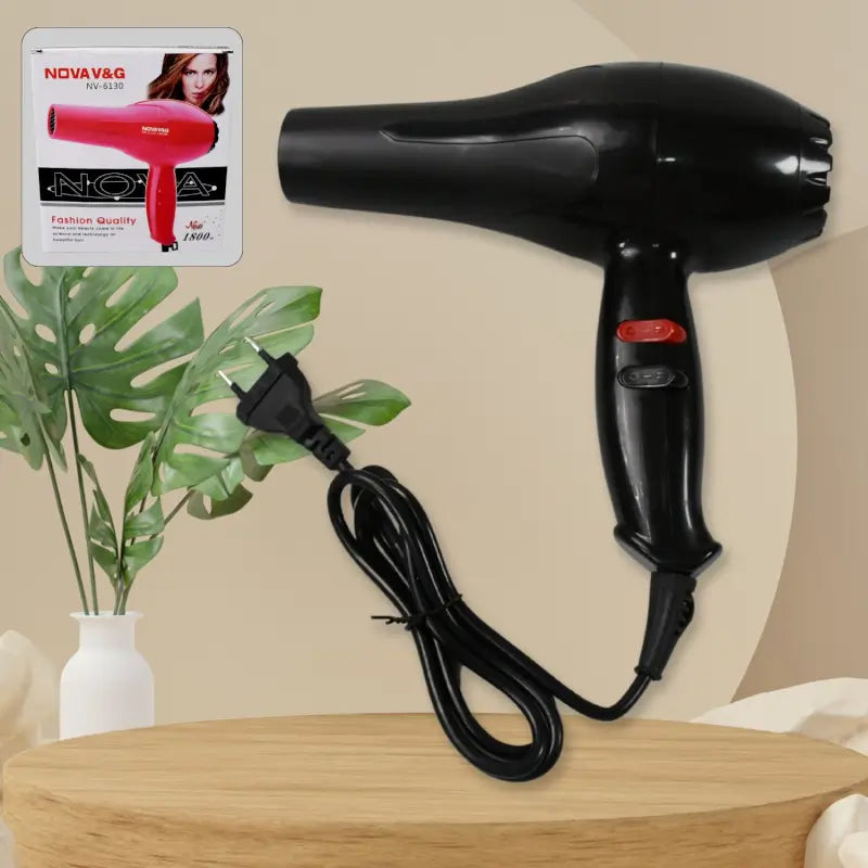 Professional 1800W Hair Dryer for Men & Women 2 Speed & 3 Heat Settings, Salon-Grade Multi-Purpose Use