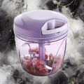 Plastic Handy Chopper XL – 1000ml Vegetable Cutter
