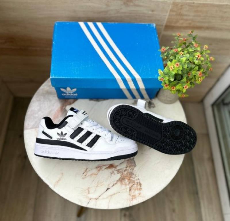 Adida_s Original Forum Low Black And White