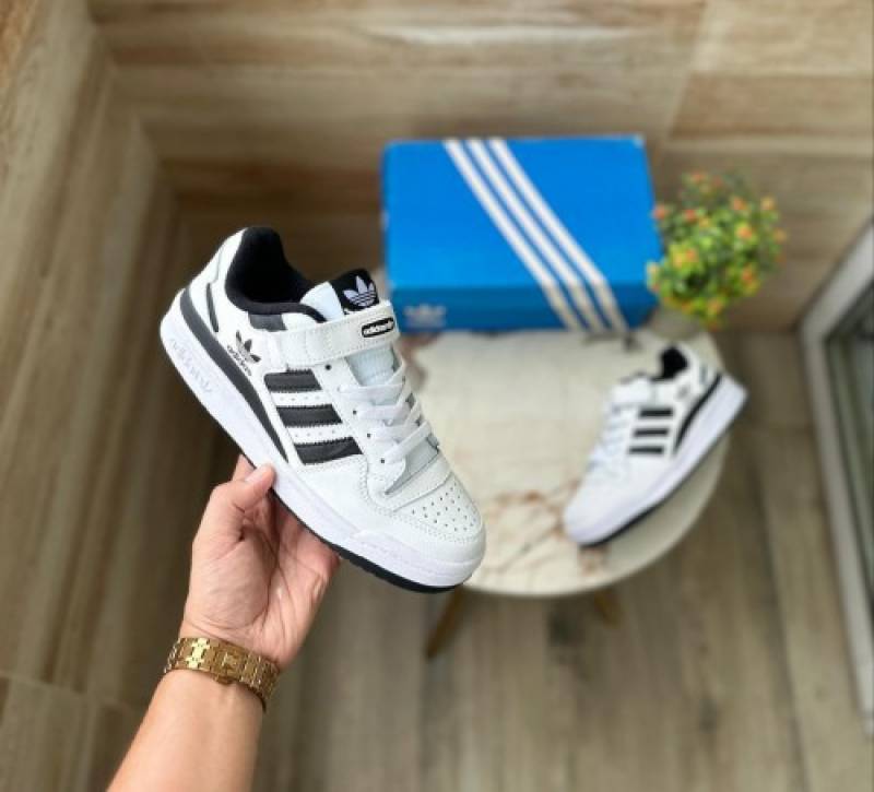 Adida_s Original Forum Low Black And White