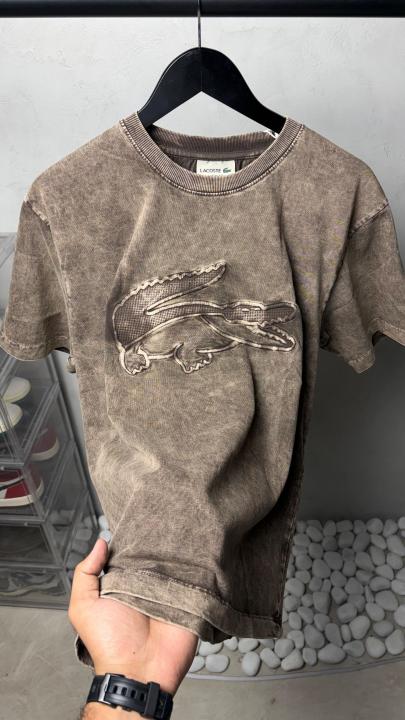 Lacost_ Premium Acid Wash T-Shirts 2478 (Copy) (Copy)
