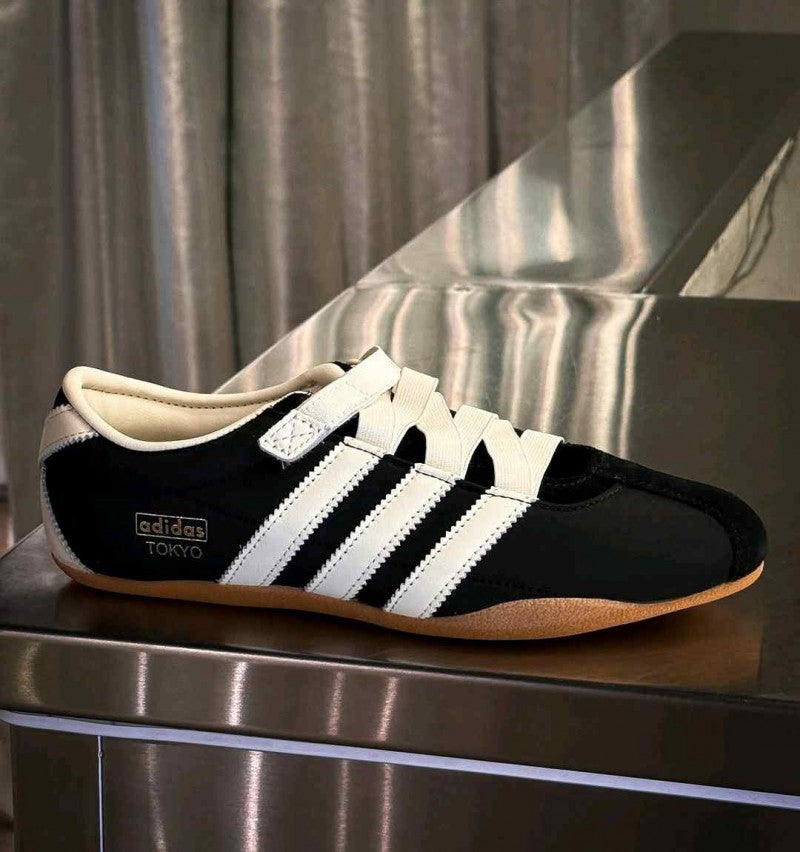 Adiidas Tokyo Mary Jane Core Black Cream Gold Metallic