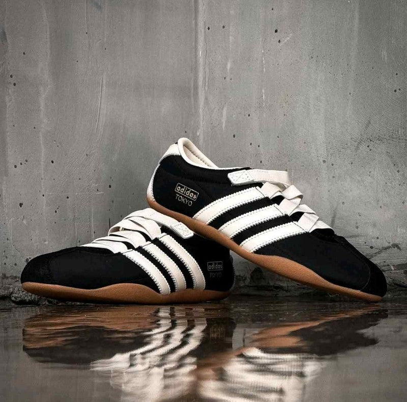 Adiidas Tokyo Mary Jane Core Black Cream Gold Metallic