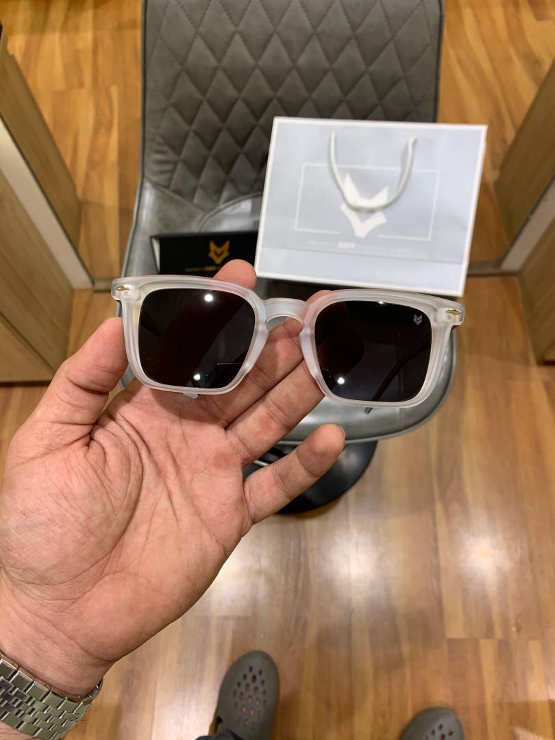 Mairo 107 white black SUNGLASSES