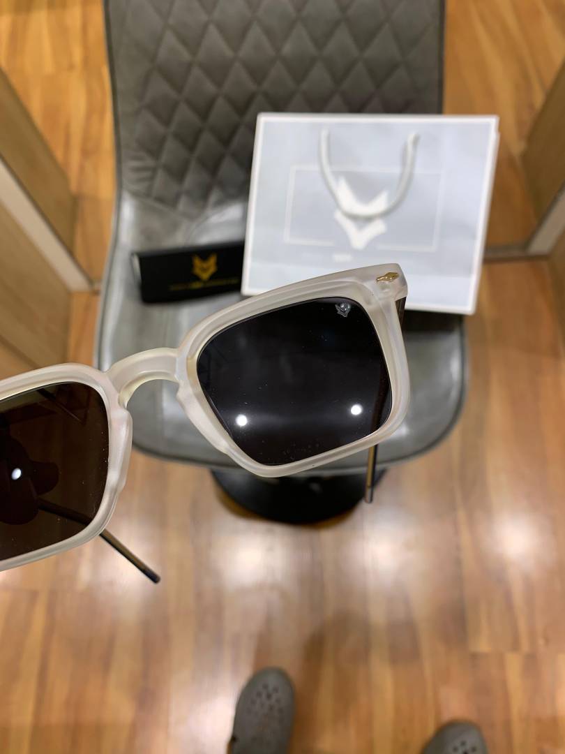 Mairo 107 white black SUNGLASSES