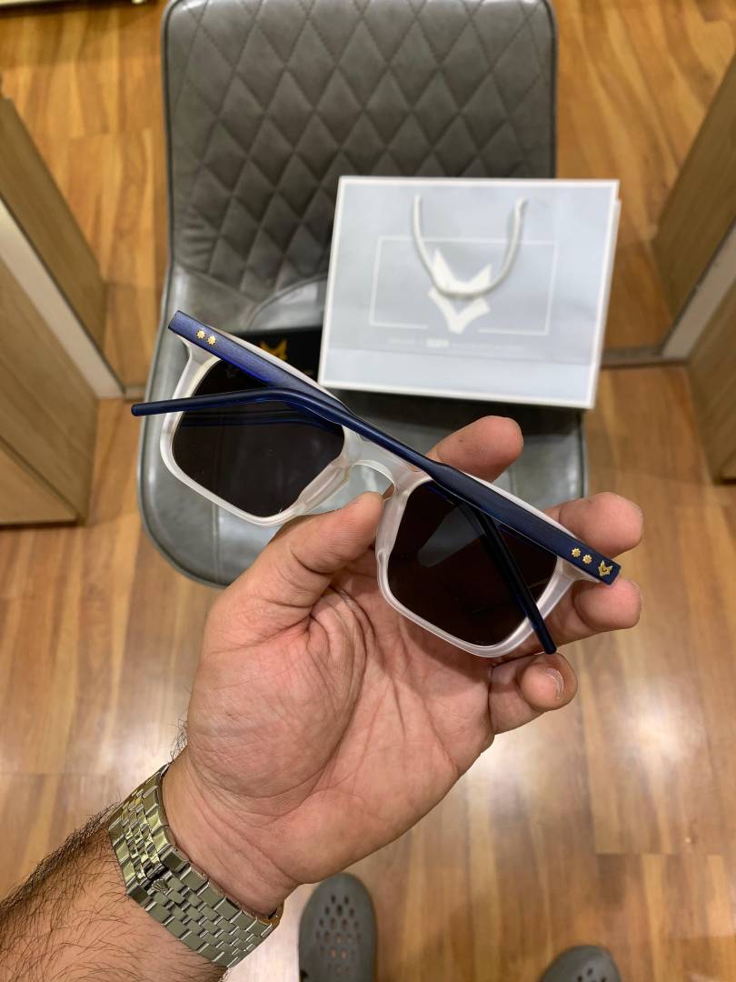 Mairo 107 white black SUNGLASSES