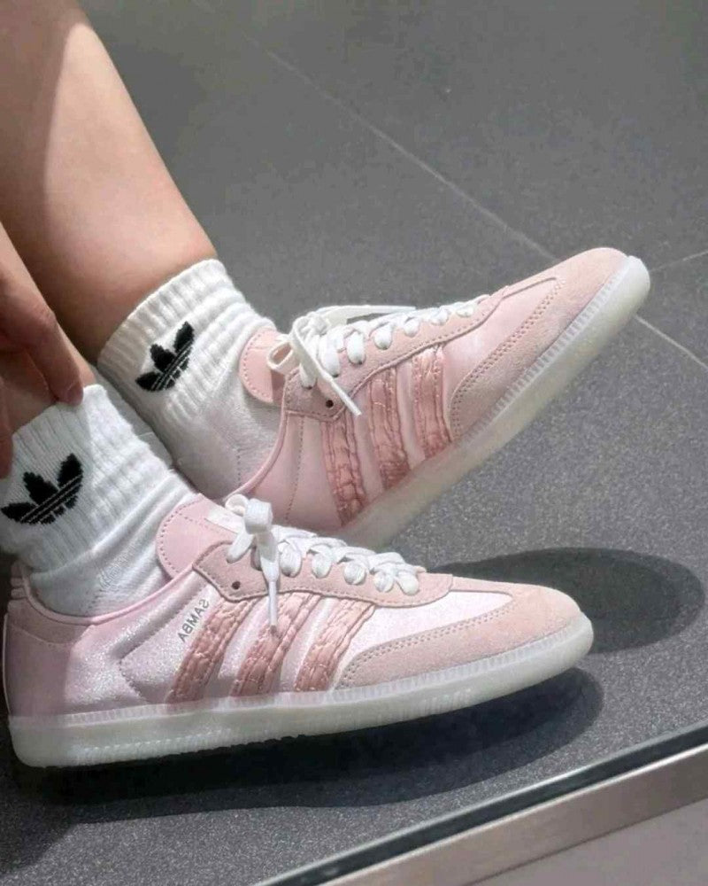 Adidass Samba OG Satin Sandy Pink