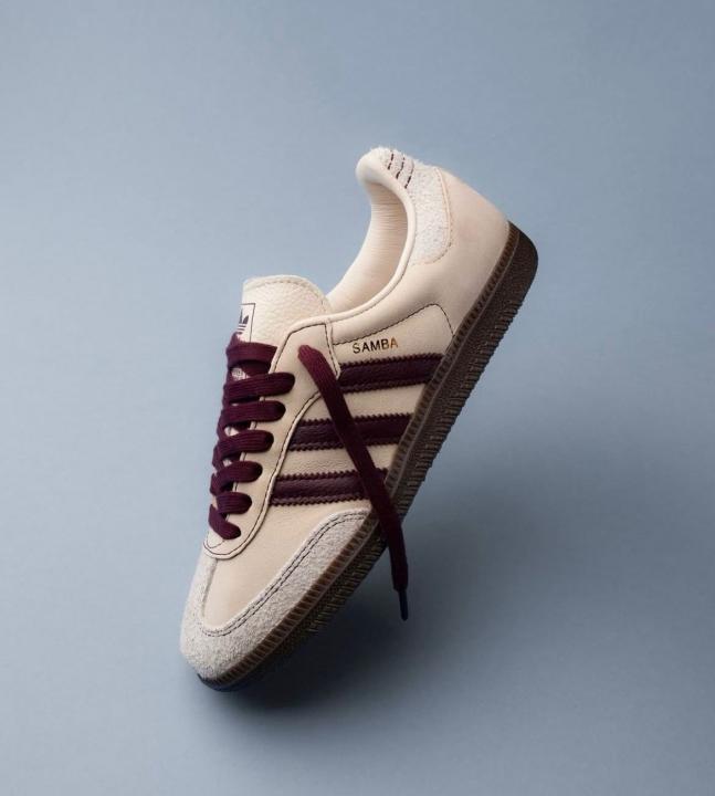 Adidaas Samba OG Men s Wonder White Maroon