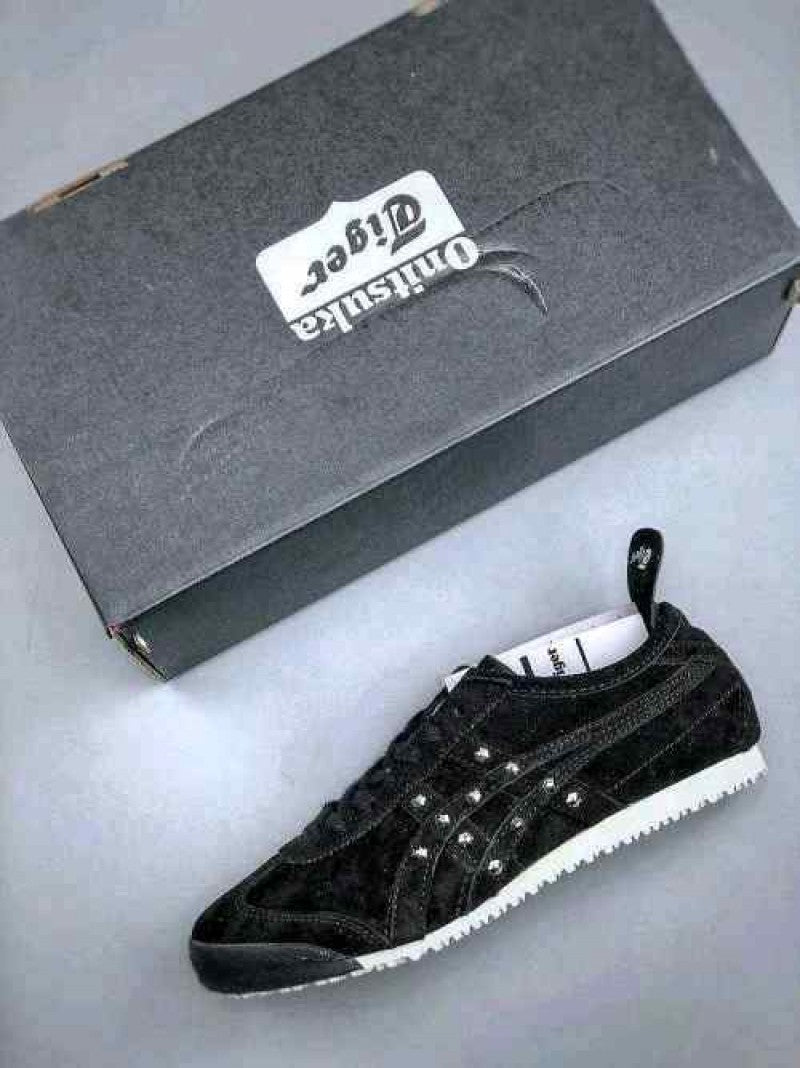 Onitskaa tiger Mexico 66 SD Crystal black suede