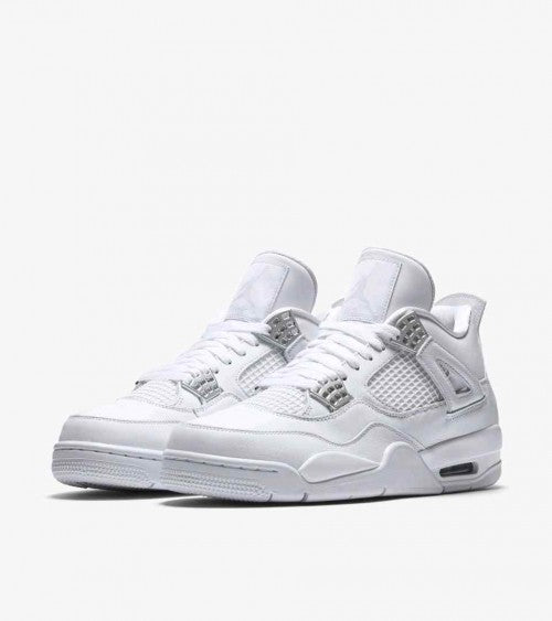 Nikee Air Jordan Retro 4 Pure Money White 1267 Men’s Shoe