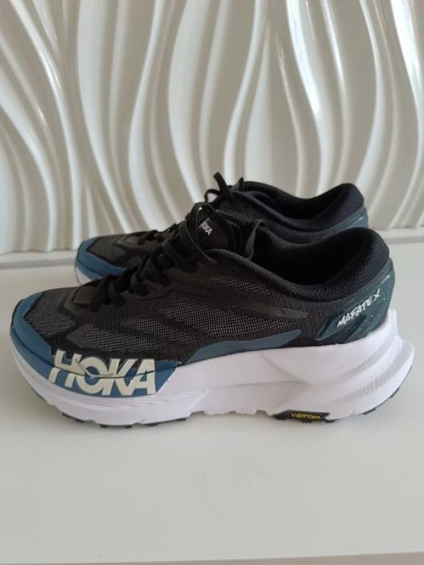 Hoka Mafate X Trail Runners Black blue Men’s Shoe