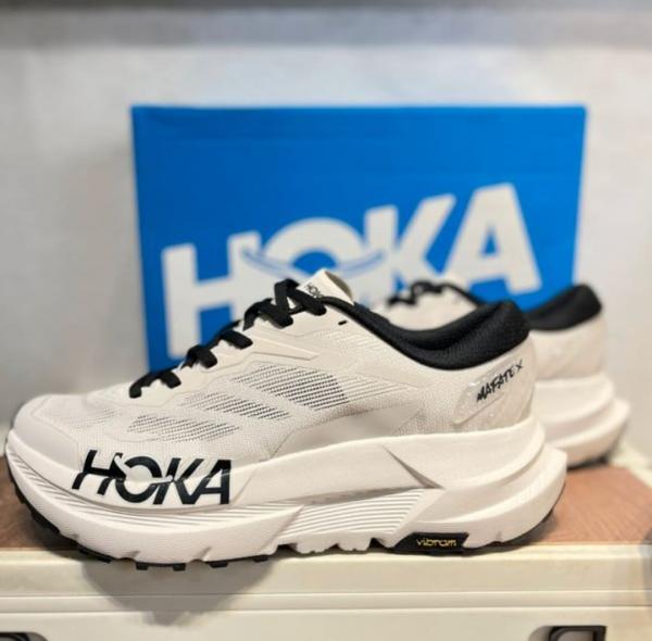 Hoka Mafate X Trail Runners White Men’s Shoe