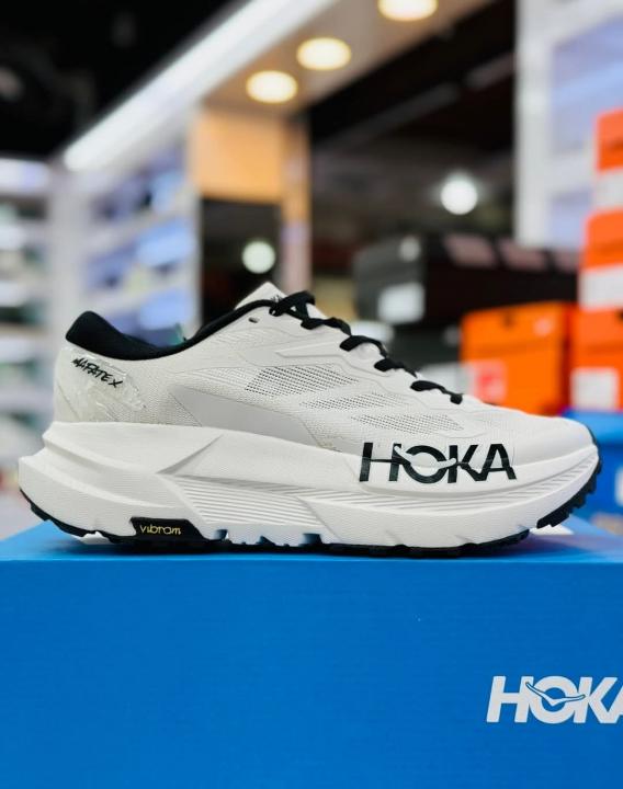 Hoka Mafate X Trail Runners White Men’s Shoe