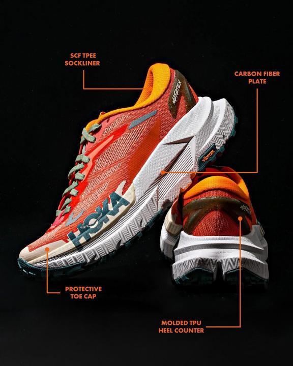 Hoka Mafate X Trail Running Feldspar Mountain Fog Men’s Shoe