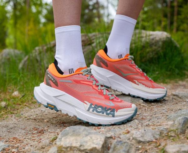 Hoka Mafate X Trail Running Feldspar Mountain Fog Men’s Shoe