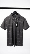 Armani_ Exchange All Over Logo Polo T-Shirt