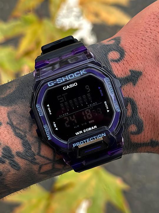 Casio G-Shock GBD-200SM PURPLE  Mens Watch