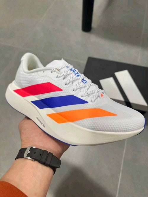 Adidass Adizero Evo SL Cloud White Lucid Red Blue