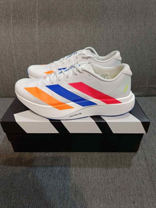 Adidass Adizero Evo SL Cloud White Lucid Red Blue