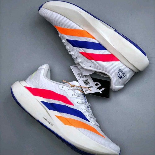 Adidass Adizero Evo SL Cloud White Lucid Red Blue