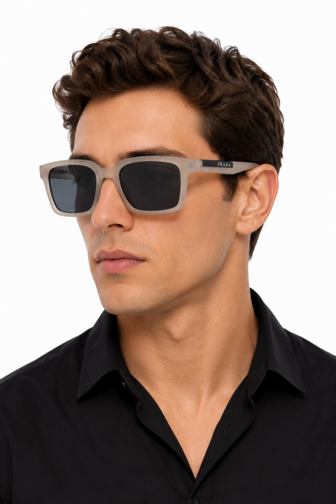 Prad 26 Grey Black Sunglasses