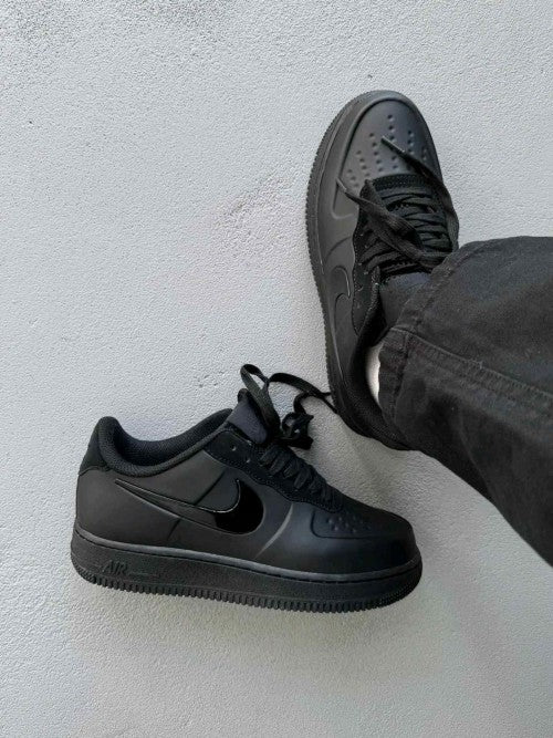 Nikkee Airforce 1 Foamposite Pro Cup Triple Black
