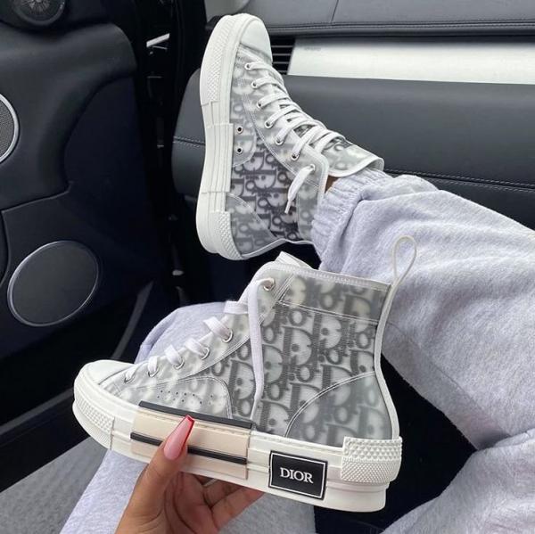 DIoor Oblique Top High Sneaker