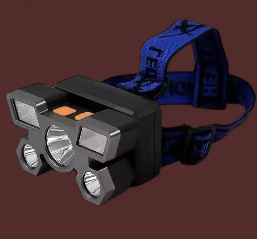 Original 5 LED USB Rechargeable Headlamp – Outdoor Headlight