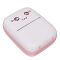 Pocket Mini Printer, Mobile Phone Bluetooth Connection Wireless Mini Thermal Printer with Android or iOS APP for Pictures, Portable Smart Printer,Contains 1 Rolls Thermal Paper