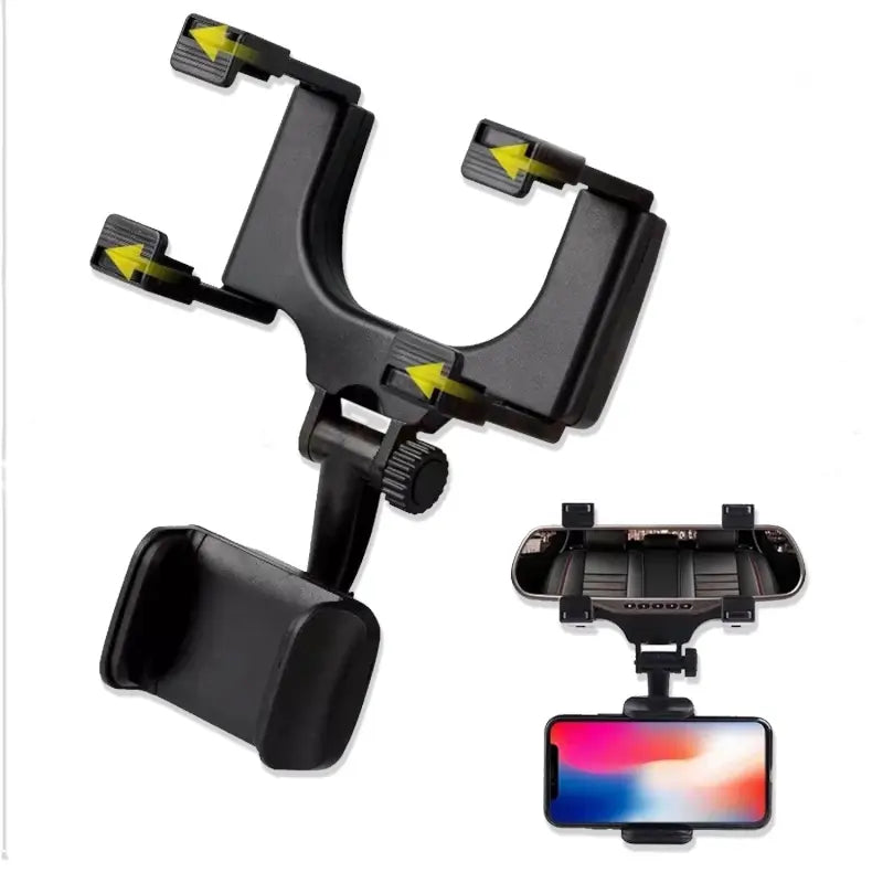 Rear View Mirror Mobile Holder Universal Car Mount