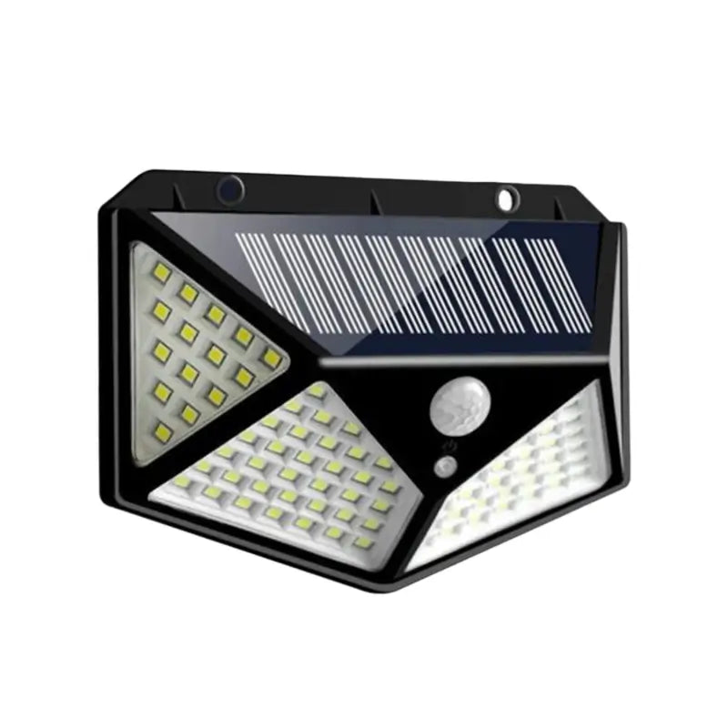 Outdoor Solar Lamp 100 LED PIR Motion Sensor Wall Light Waterproof, Solar Powered