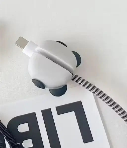iPhone Charger Adapter & Cable Protector Cover – Cute 3D Design