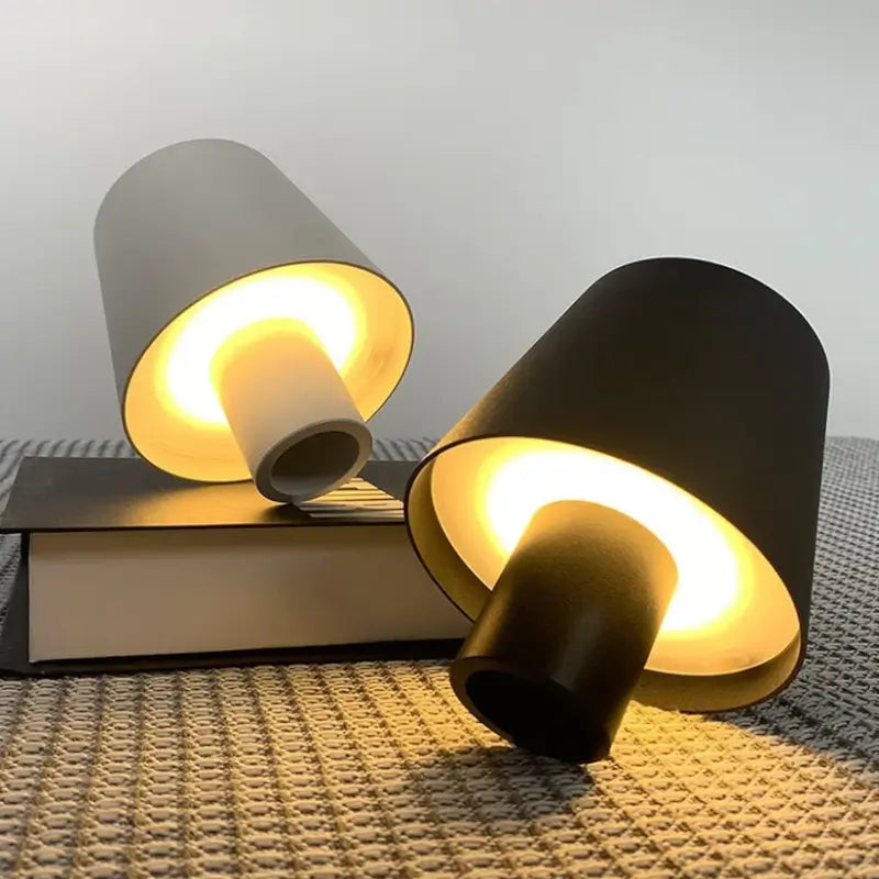 LED Dimmable Bottle Lamp – Wireless USB Table Lamp