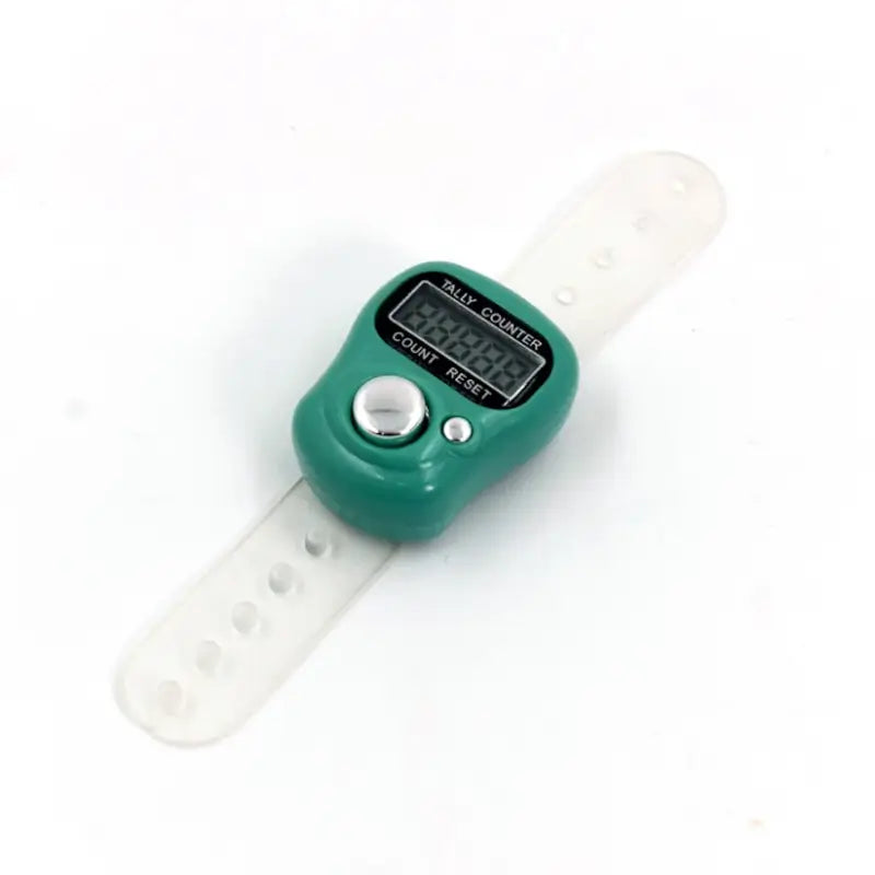 Manual Hand Finger Counting Machine Digital Head Electronic Tally Counter (RANDOM Color )