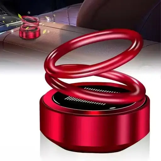 Car Solar Perfume Air Freshener – Solar Powered Aroma Diffuser for Car, Vehicle & Home