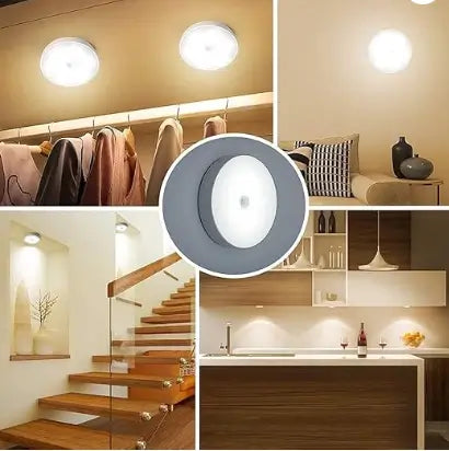 Motion Sensor LED Light – USB Rechargeable Home Light