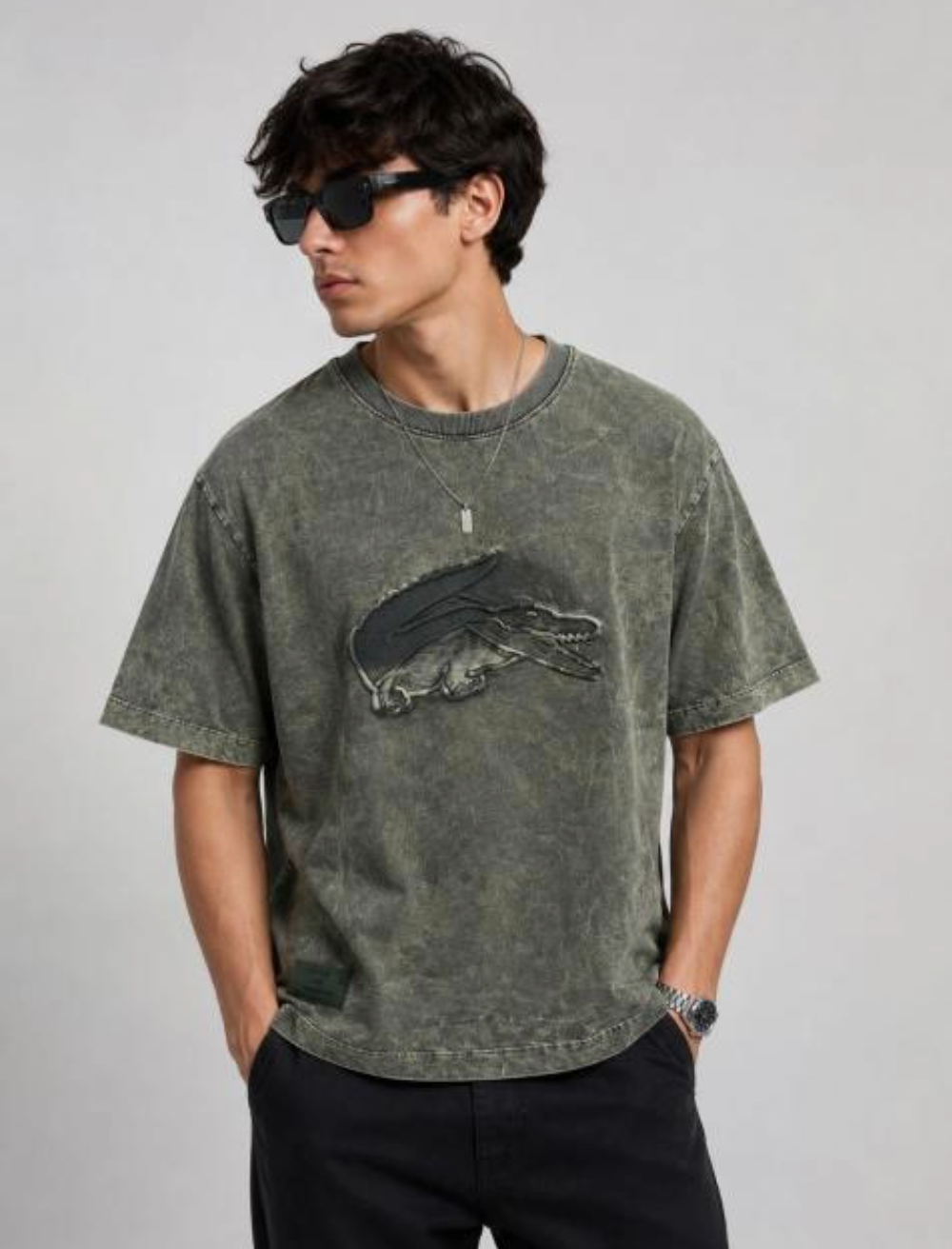 Lacost_ Premium Acid Wash T-Shirts 2478 (Copy)