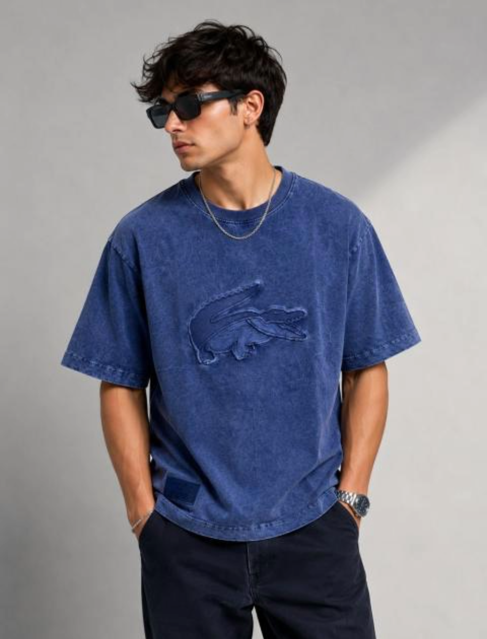 Lacost_ Premium Acid Wash T-Shirts 2478 (Copy)