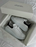 Alexander McQueen White Sneakers With Card Bill carry Bag &amp; Og Box