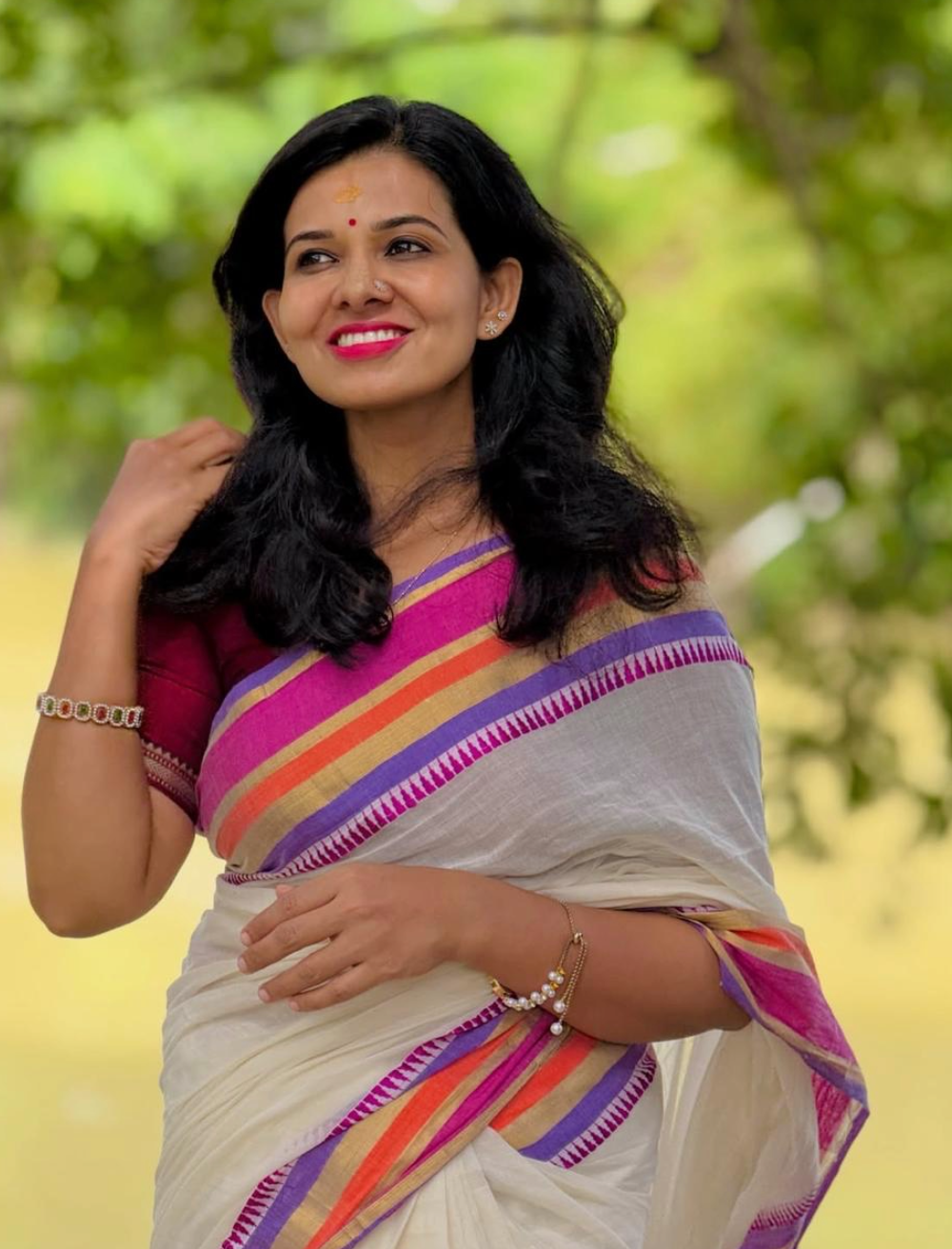 Mul Cotton Saree