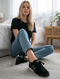 Onitskaa tiger Mexico 66 SD Crystal black suede