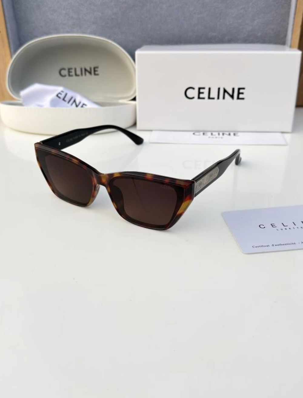 Celine 2908 tiger brown