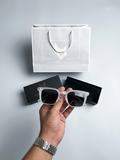 Mairo 107 white black SUNGLASSES