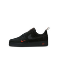 Nikee Airforce 1 Low Multi Swoosh Black Crimson 1208  Men’s Shoe