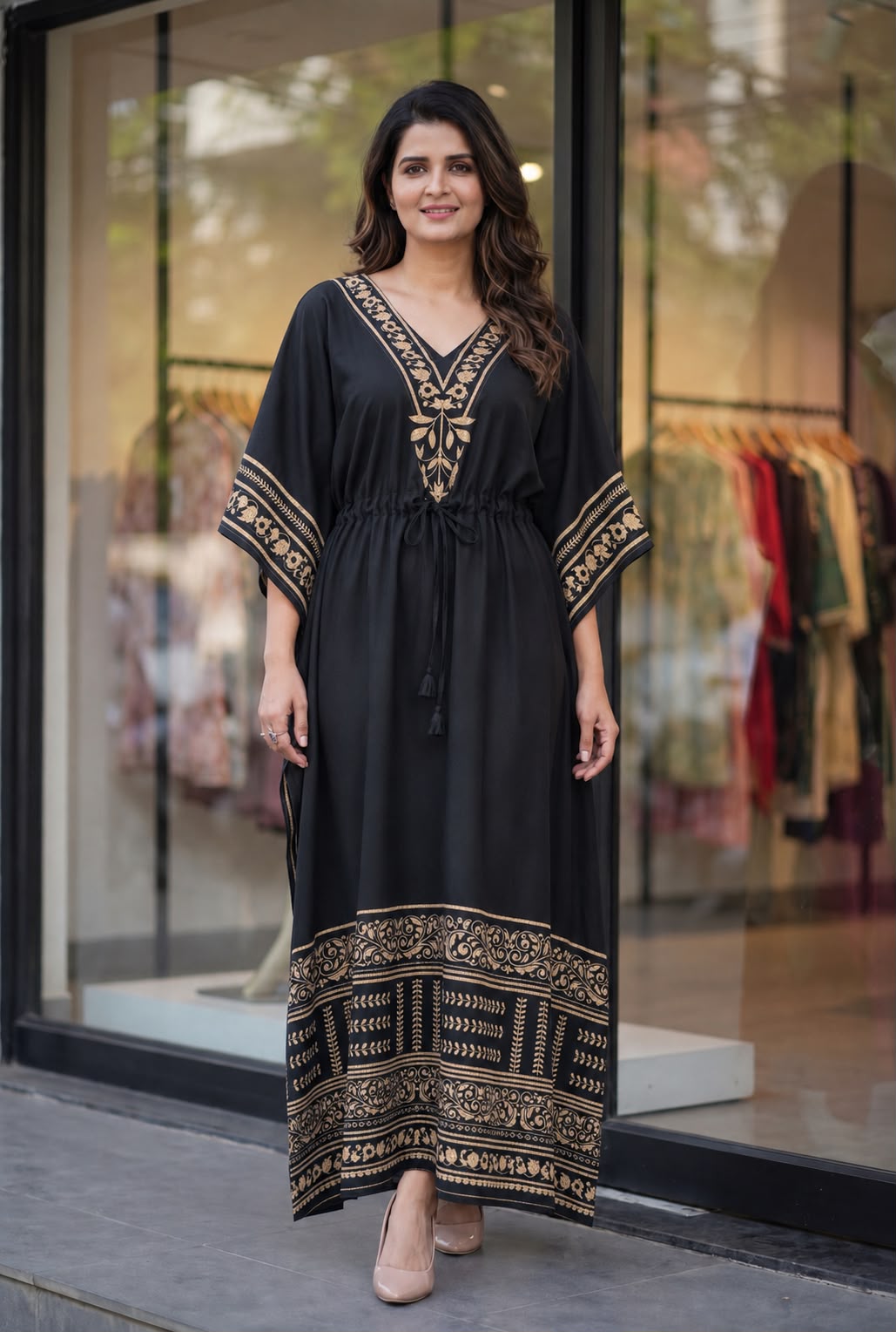 Long Kaftan in best Trending prints