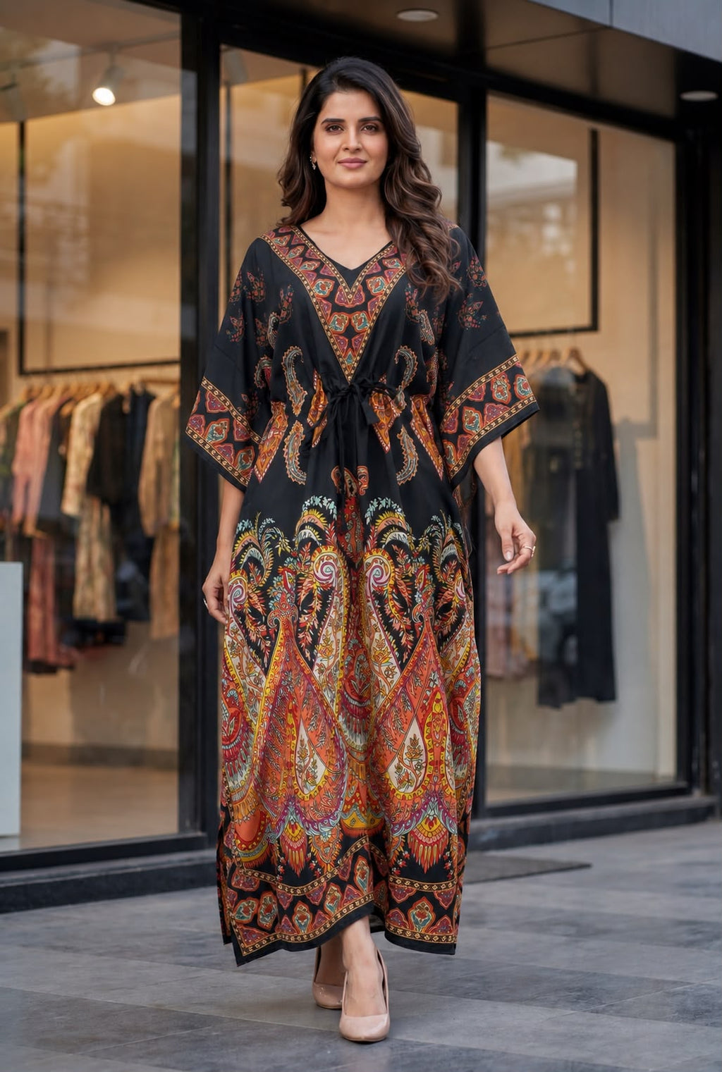 Long Kaftan in best Trending prints