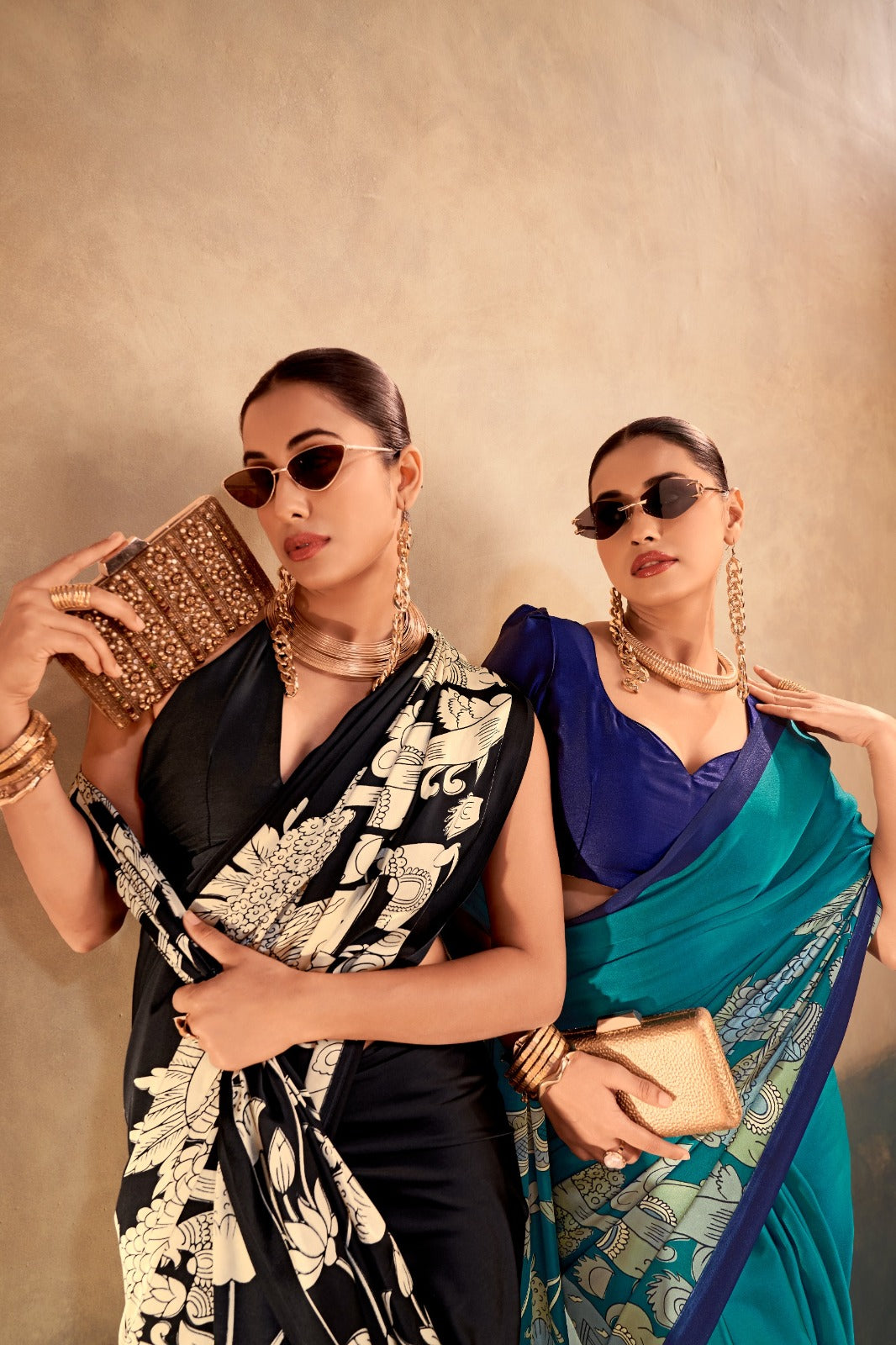 satin silk saree