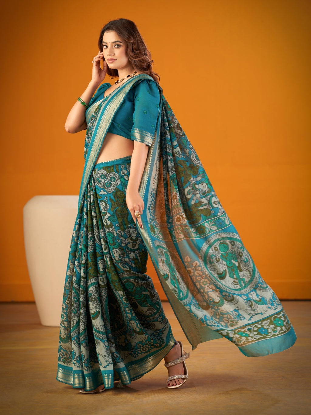 Chanderi saree